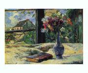 Paul Gauguin Vase of Flowers   8 oil painting